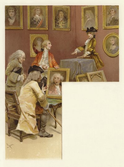 Illustration für Die Schule der Skandale von Lucius Rossi